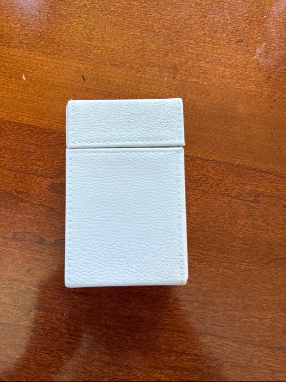 Perfume travel case with 3 glass bottles